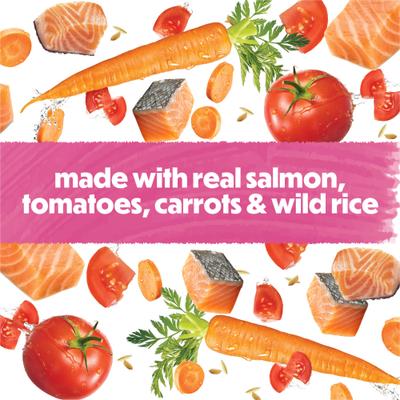 Show full view: Purina Beneful IncrediBites with Real Salmon & Gravy Small Breed Wet Dog Food, 3-oz can, case of 12 slide 5 of 12