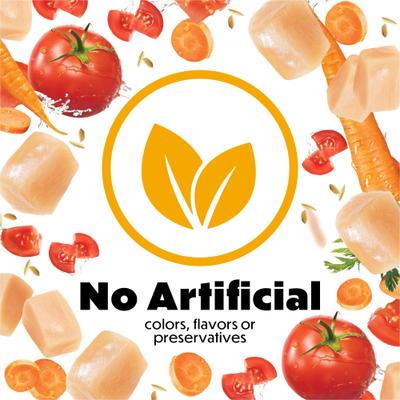 Show full view: Purina Beneful IncrediBites with Real Chicken & Gravy Small Breed Wet Dog Food, 3-oz, case of 24 slide 6 of 12