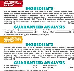 Purina Beneful IncrediBites Loaf Variety Pack Wet Dog Food, 3-oz can, case of 24 slide 2 of 8