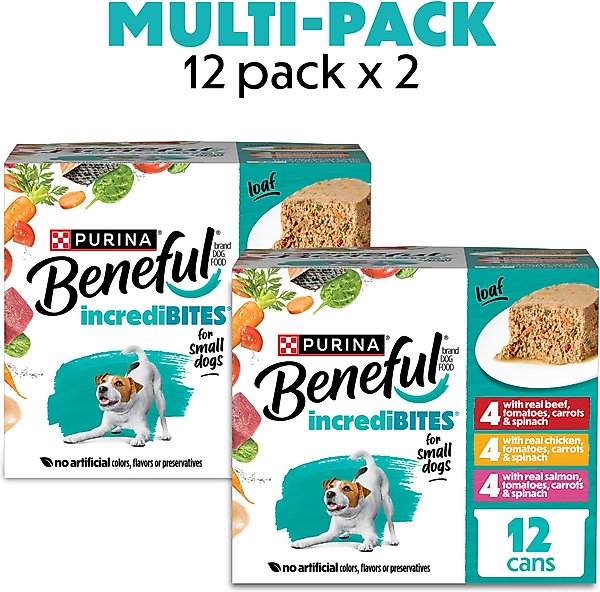 Purina Beneful IncrediBites Pate Variety Pack Wet Dog Food