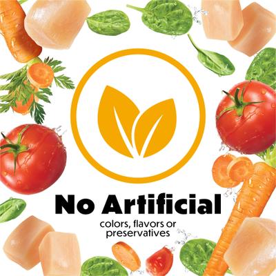 Show full view: Purina Beneful IncrediBites Pate with Real Chicken Recipe Small Breed Wet Dog Food, 3-oz can, case of 12 slide 6 of 11