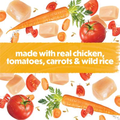 Show full view: Purina Beneful IncrediBites with Real Chicken & Gravy Small Breed Wet Dog Food, 3-oz, case of 24 slide 5 of 12