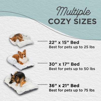 Show full view: Best Friends by Sheri Nap Crate Dog Mat, Frost, Large slide 5 of 10