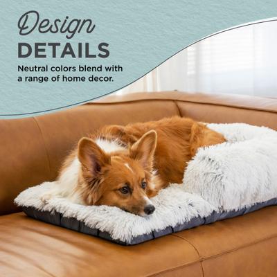 Show full view: Best Friends by Sheri Nap Crate Dog Mat, Frost, Medium slide 4 of 10