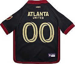 Pets First MLS Team Dog Jersey, Small, Atlanta United
