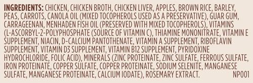 Show full view: Nutrish Whole Health Blend Real Chicken & Apple Canned Dog Food, 13-oz, case of 12 slide 8 of 12