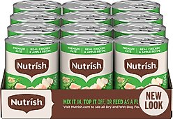 Nutrish Whole Health Blend Real Chicken & Apple Canned Dog Food, 13-oz, case of 12
