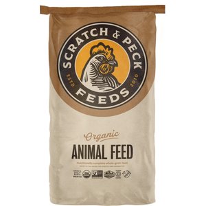 Scratch and Peck Feeds Organic Scratch + Seeds Chicken Treats, 25-lb bag