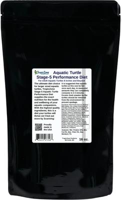 Show full view: TropicZone Performance Daily Diet Stage 5 Adult Aquatic Turtle Food, 16-oz bag slide 2 of 2