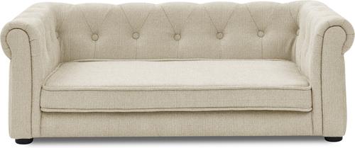 Show full view: Cesicia Elevated Sofa Dog Bed, Beige slide 2 of 8