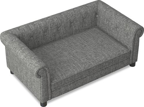 Show full view: Cesicia Elevated Sofa Dog Bed, Grey slide 3 of 9