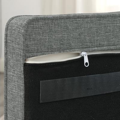 Show full view: Cesicia Elevated Sofa Dog Bed, Grey slide 2 of 9