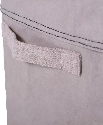 Show full view: Pendleton Washable Paper Bucket Dog Toy Storage, Gray slide 5 of 6