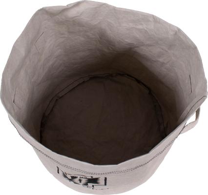 Show full view: Pendleton Washable Paper Bucket Dog Toy Storage, Gray slide 4 of 6