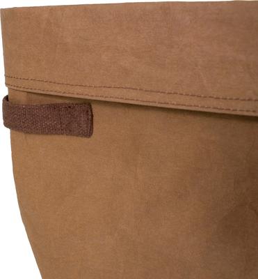 Show full view: Pendleton Washable Paper Bucket Dog Toy Storage, Brown slide 6 of 6