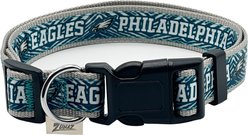 Pets First Philadelphia Eagles Zubaz Dog Collar, Large