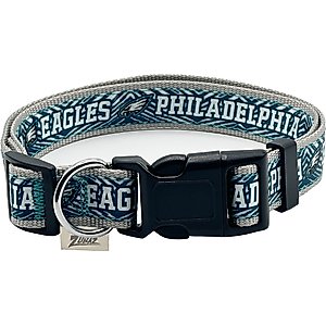 Pets First Philadelphia Eagles Zubaz Dog Collar, Large