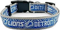 Pets First Detroit Lions Zubaz Dog Collar, Large slide 2 of 3