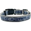 Show in main carousel: Pets First Dallas Cowboys Zubaz Dog Collar, Medium slide 2 of 3