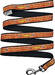 Pets First Kansas City Chiefs Zubaz Dog Leash, Large