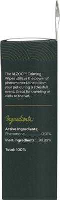 Show full view: ALZOO Calming Pheromones Dog & Cat Wipes, 7 count slide 7 of 11