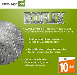 New Age Pet ECOFLEX Outdoor Cat House Shelter, Tan slide 2 of 8