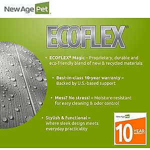 New Age Pet ECOFLEX Mojave Reptile Habitat, Grey, 120-gal