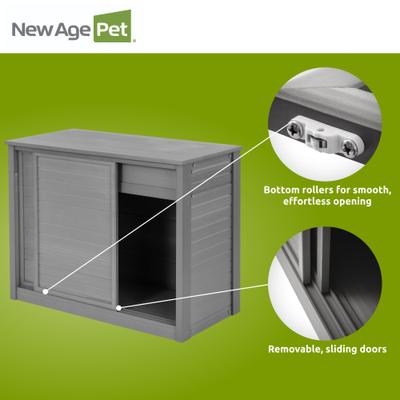 Show full view: New Age Pet ECOFLEX Reptile Habitat Versa Stand, Grey, 36-in slide 4 of 10
