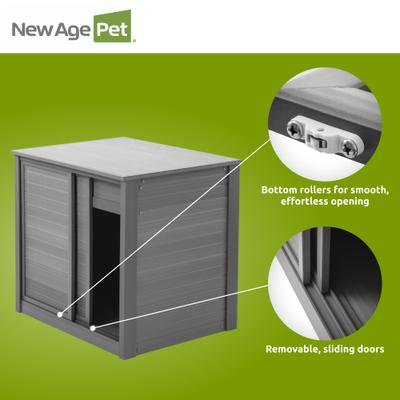 Show full view: New Age Pet ECOFLEX Reptile Habitat Versa Stand, Grey, 30-in slide 4 of 10