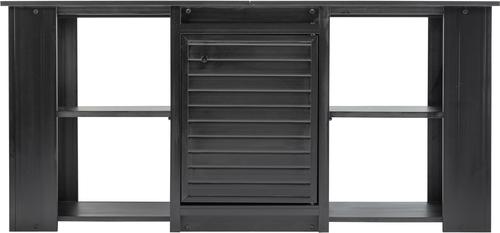 Show full view: New Age Pet ECOFLEX 150g Reptile Enclosure with Matching Cabinet Stand Set in Black slide 6 of 9