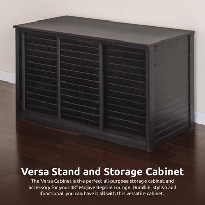 Show full view: New Age Pet ECOFLEX Two 120g Reptile Enclosures Setup without Stand, Black slide 7 of 9