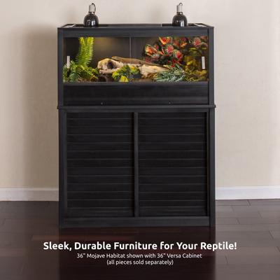 Show full view: New Age Pet ECOFLEX Reptile Habitat Versa Stand, Espresso, 36-in slide 8 of 10