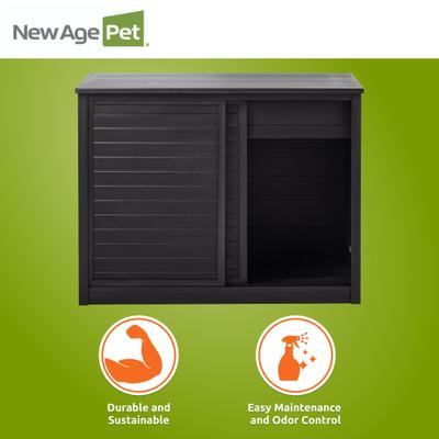 Show full view: New Age Pet ECOFLEX Reptile Habitat Versa Stand, Espresso, 36-in slide 6 of 10