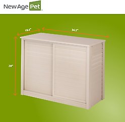 New Age Pet ECOFLEX Two 50g Reptile Enclosures Setup with Stand, Maple slide 2 of 9