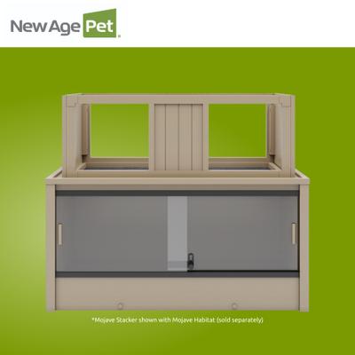 Show full view: New Age Pet ECOFLEX Mojave Reptile Habitat Stacker, Maple, Medium slide 4 of 10