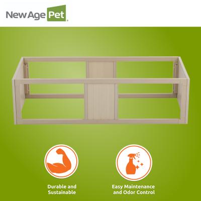 Show full view: New Age Pet ECOFLEX Mojave Reptile Habitat Stacker, Maple, Large slide 6 of 10