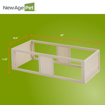 Show full view: New Age Pet ECOFLEX Mojave Reptile Habitat Stacker, Maple, Large slide 5 of 10