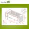 Show in main carousel: New Age Pet ECOFLEX Mojave Reptile Enclosure, Maple, 150-gal slide 9 of 10