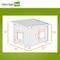 Show in main carousel: New Age Pet ECOFLEXoflex Outdoor Cat House slide 8 of 11