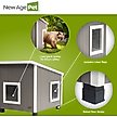 Show in main carousel: New Age Pet ECOFLEXoflex Outdoor Cat House slide 4 of 9