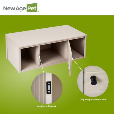 Show full view: New Age Pet ECOFLEX Lo-Boy Reptile Lounge Versa Stand, 48-in, Maple slide 4 of 10