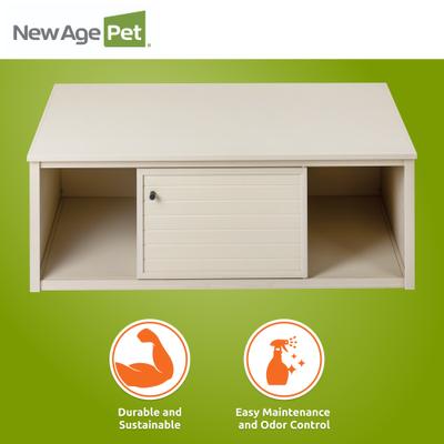 Show full view: New Age Pet ECOFLEX Lo-Boy Reptile Lounge Versa Stand, 48-in, Maple slide 6 of 10
