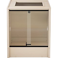 New Age Pet Madagascar Vertical Chameleon & Arboreal Reptile Terrarium, 30x24x36-in, Maple
