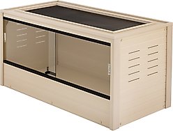 New Age Pet ECOFLEX Mojave Reptile Enclosure, Maple, 120-gal