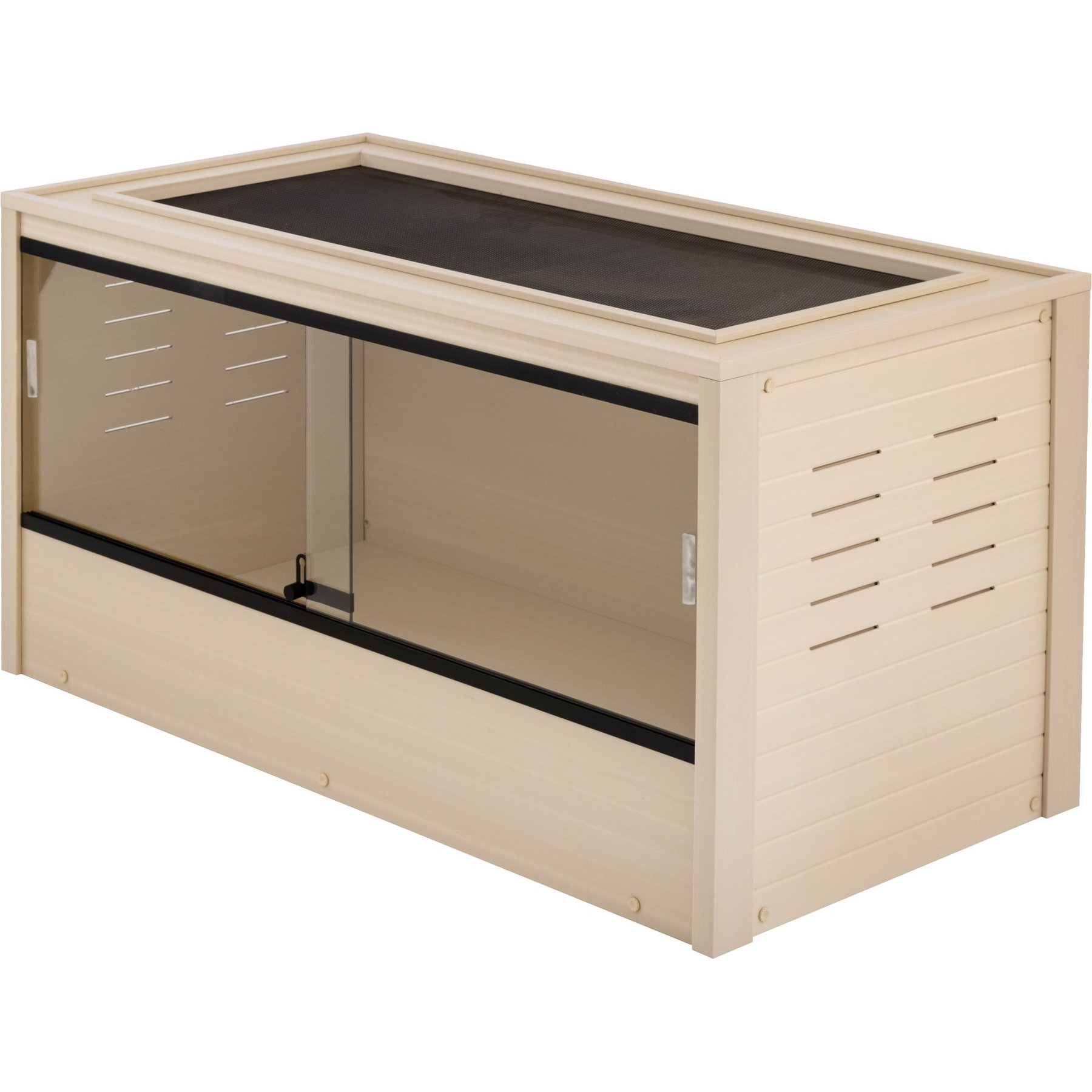 New Age Pet 120 gallon ECOFLEX Reptile Enclosure, Maple, 4 x 2 x 2-ft