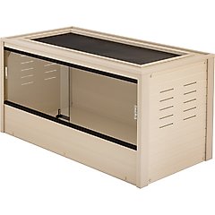 New Age Pet ECOFLEX Mojave Reptile Enclosure, Maple, 120-gal