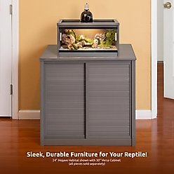 New Age Pet ECOFLEX Mojave Reptile Enclosure, Grey, 15-gal slide 2 of 9