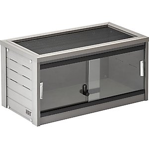 New Age Pet ECOFLEX Mojave Reptile Enclosure, Grey, 15-gal