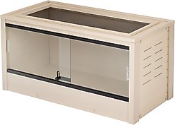 New Age Pet ECOFLEX Mojave Reptile Enclosure, Maple, 50-gal