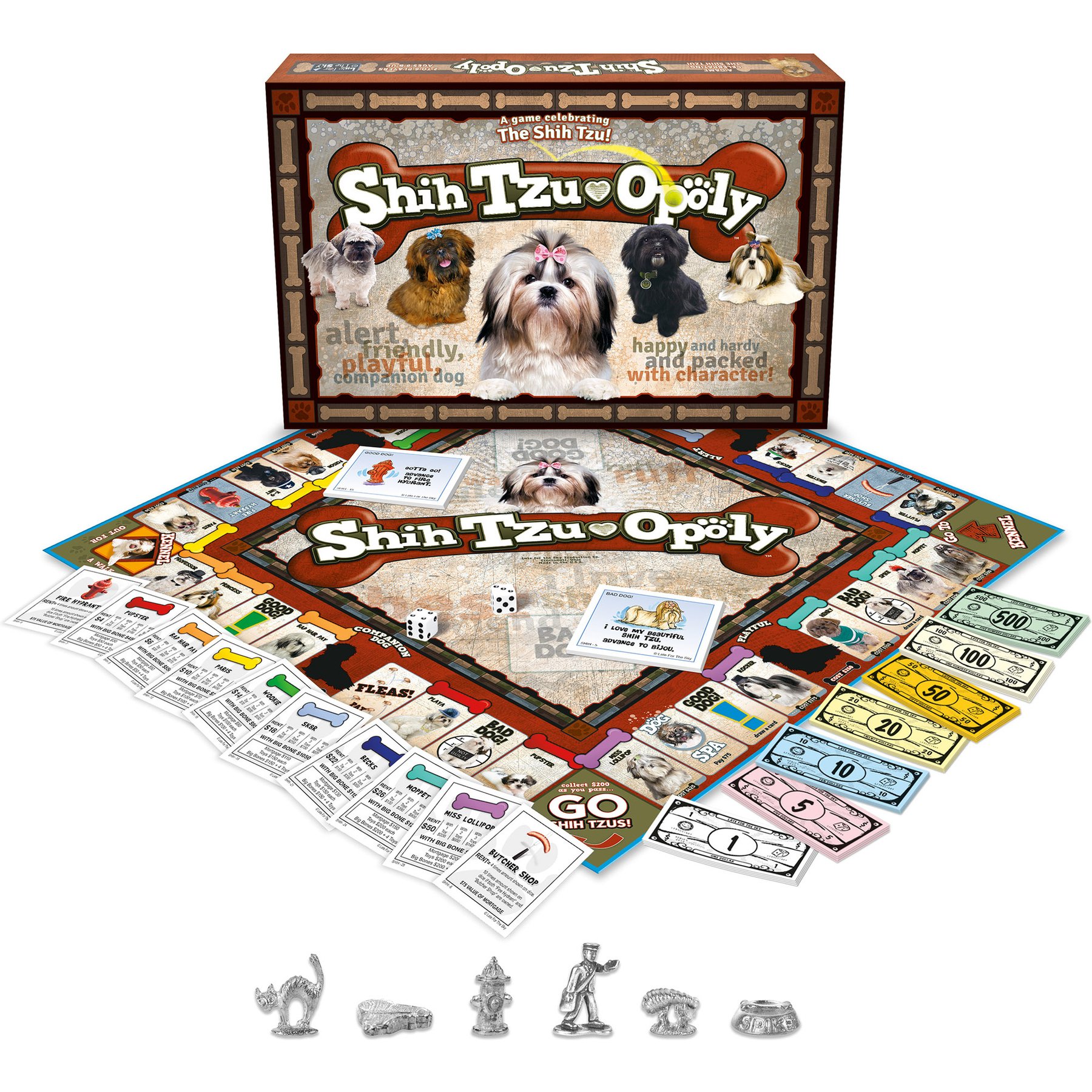 Late For The Sky SHIH TZU-OPOLY Board Game